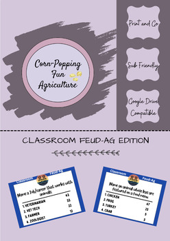 Preview of Classroom Feud-Agriculture Edition