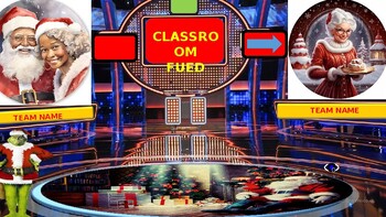 Preview of Classroom Feud Christmas Edition 30 Rounds