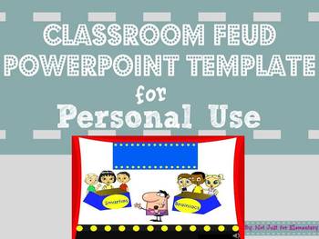 Preview of Classroom Feud Powerpoint Template