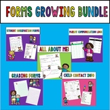 Classroom Forms Bundle- Rainbow Colors