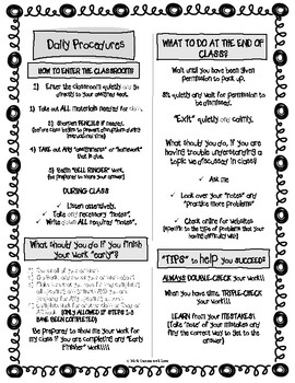 Classroom Forms For Science - Welcome Letter VERSION 2 | TpT