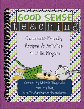 Preview of Classroom Friendly Recipes & Activities 4 Little Fingers