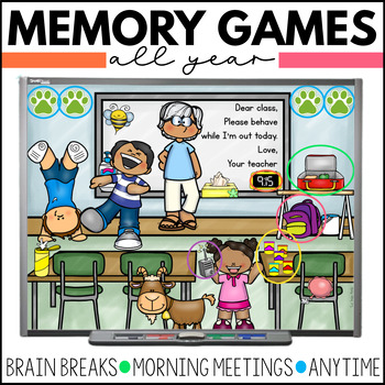 Preview of Classroom Game Ideas | Brain Breaks | Morning Meeting Activities | Indoor Recess