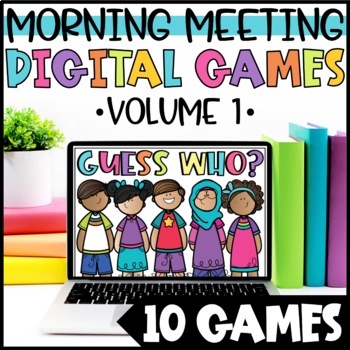 Preview of Classroom Games | Digital Morning Meeting Games Vol.1