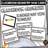 Geometry Review Task Card Scavenger Hunt