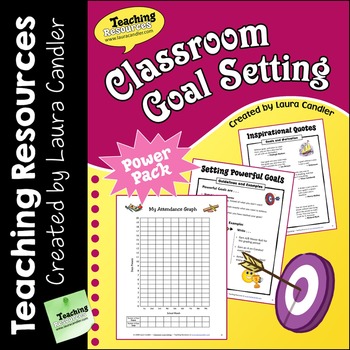 Preview of Classroom Goal Setting Teacher's Guide with Printables