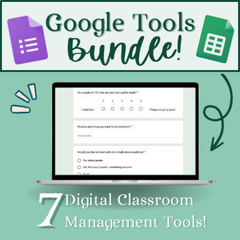 Preview of Classroom Google Forms & Sheets Bundle