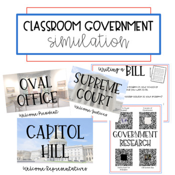 Preview of Classroom Government Simulation