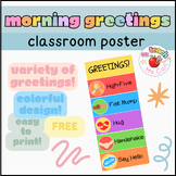 Classroom Greetings Poster