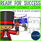 School Success Skills Classroom Guidance Lesson for Pre-K 