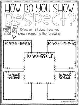 intrepid free printable respect worksheets russell website