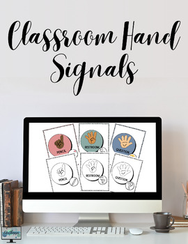 Preview of Classroom Hand Signals