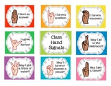 Classroom Hand Signals Management System