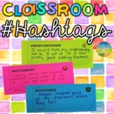 Classroom Hashtags Exit Tickets