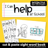 Classroom Helper Emergent Reader for Sight Word HELP: "I C