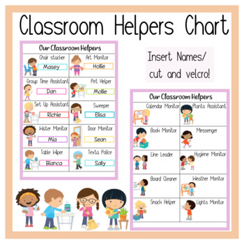 Preview of Classroom Helpers