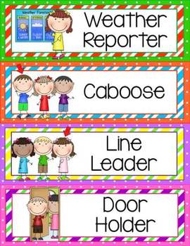 classroom helpers clip chart by bilingual by the beach tpt