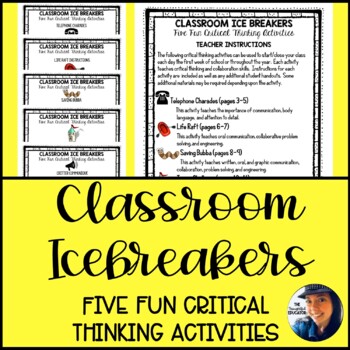 ice breakers for critical thinking