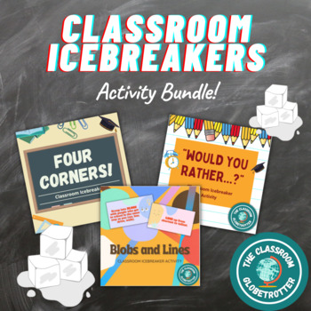 Preview of Classroom Icebreakers Activity Bundle!