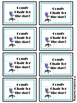 classroom incentive printable reward coupons by inventive teaching