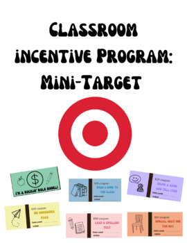 Preview of Classroom Incentive Program: Mini-Target