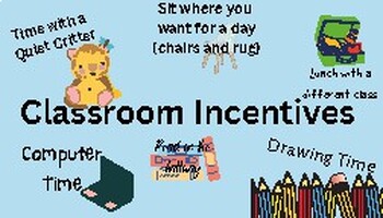 Preview of Classroom Incentives - Coupon Cards