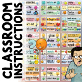 Classroom Instructions - Posters and Cards