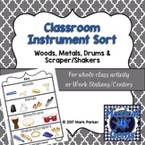 Classroom Instrument Sort