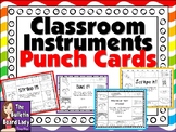 Classroom Instruments Punch Cards