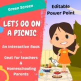 Classroom Interactive Storybook: LET'S GO ON A PICNIC - Editable