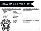 Classroom Job Application