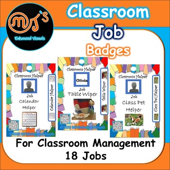 Preview of Classroom Job Badges