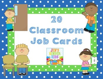 Preview of Classroom Job Cards~ FREEBIE