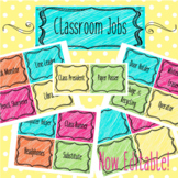 Classroom Job Chart-Editable