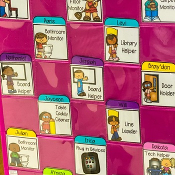 Classroom Job Chart - Everyone has a job! by Keeping Up with Mrs Harris