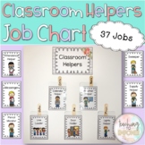 Classroom Job Chart | Farmhouse Themed Classroom Helpers