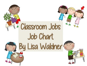 Preview of Classroom Job Hanging Chart