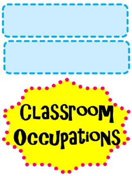 Occupation Chart Pictures