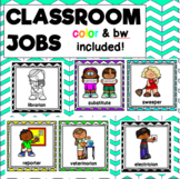 Classroom Job Posters and Visuals for 3K, Preschool, Pre-K
