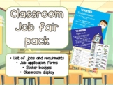 Classroom Job fair Pack