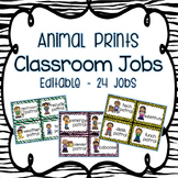 Animal Prints Classroom Jobs