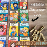 Editable Classroom Jobs - Classroom Helpers Job Chart Disp
