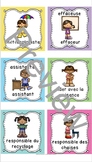 French Classroom Job Labels
