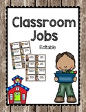 Classroom Jobs- Editable