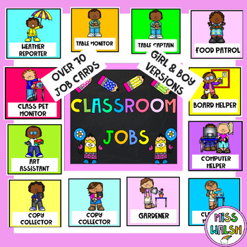 Preview of Classroom Jobs