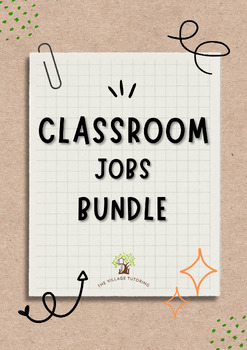 Preview of Classroom Jobs Bundle