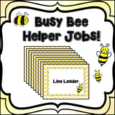 Classroom Jobs - Busy Bees! (Editable)