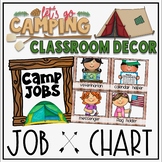 Classroom Jobs Camping Classroom Decor Theme