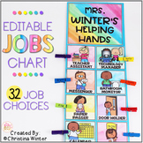 Classroom Jobs Chart EDITABLE