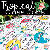 Classroom Jobs Chart Tropical Classroom Decor Bulletin Boa